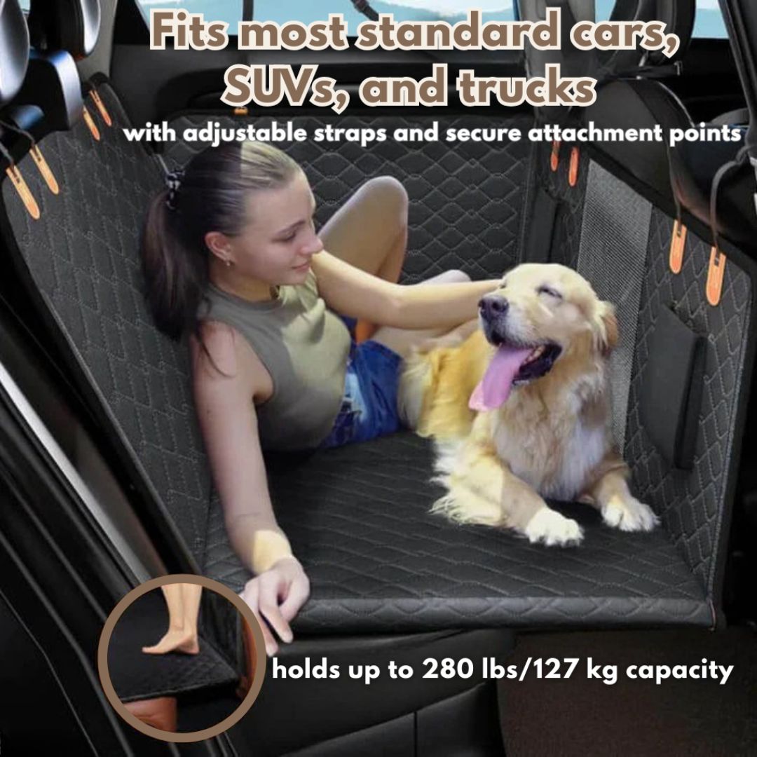 RoadPaws – Durable and Stylish Car Seat Protector for an Ultimate Pet Travel Experience