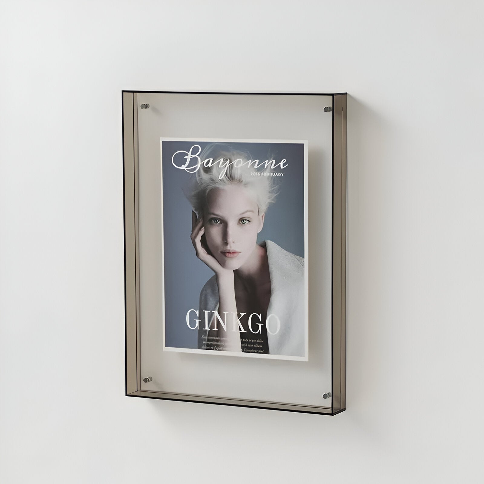 All Around Casa Elegant Acrylic Photo Frame for a Minimalist Modern Display - All Around Casa