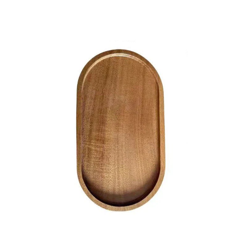 All Around Casa Elegant Wood Serving Tray for Rustic Charm - All Around Casa
