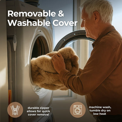 RoadPaws – Elegant Cosy Plush Dog Car Bed for a Comfortable and Secure Travels