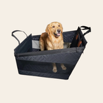 RoadPaws – Stylish Hard Bottom Dog Car Seat Extender for an Elevated Travel Comfort and Safety