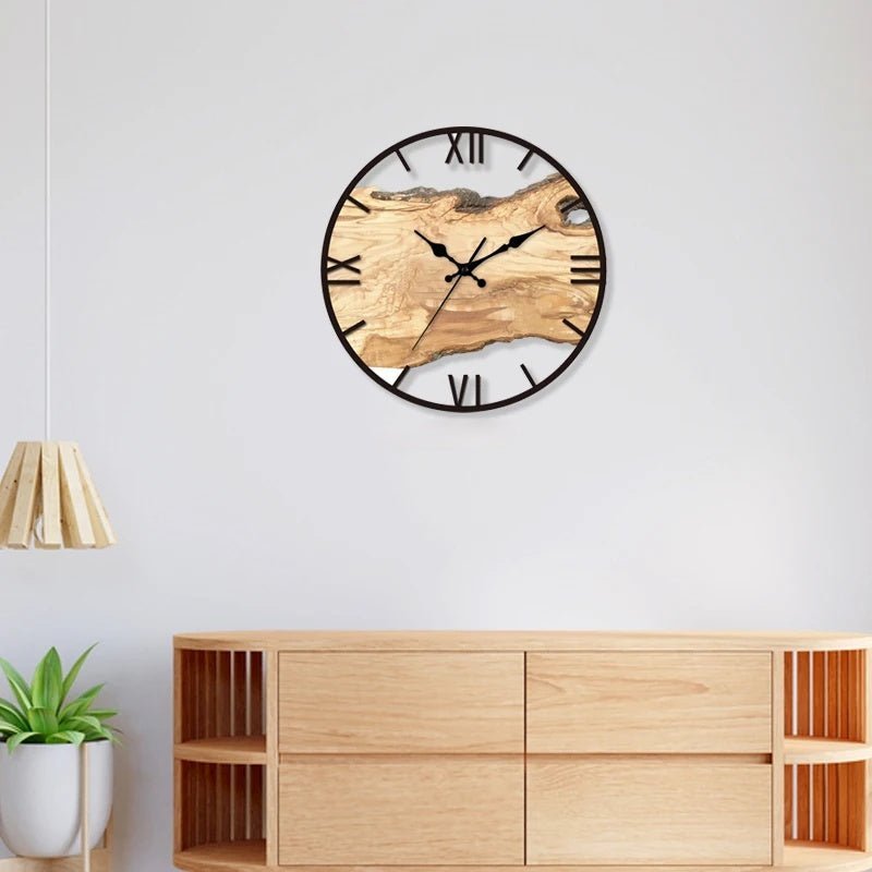 All Around Casa – Minimalist Transparent Wall Clock - All Around Casa