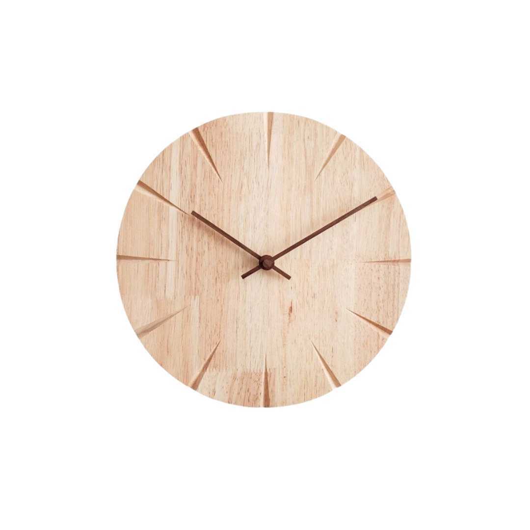 All Around Casa – Nordic Wooden Wall Clock - All Around Casa